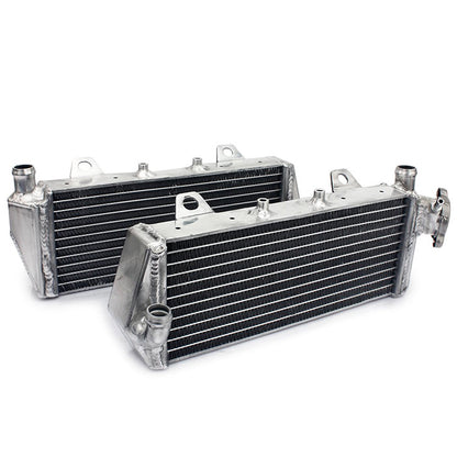 For KTM 250 SX-F / 350 SX-F / 450 SX-F 2018-2022 / 250 XC-F / 350 XC-F / 450 XC-F 2019-2022 Aluminum Engine Water Cooling Radiators