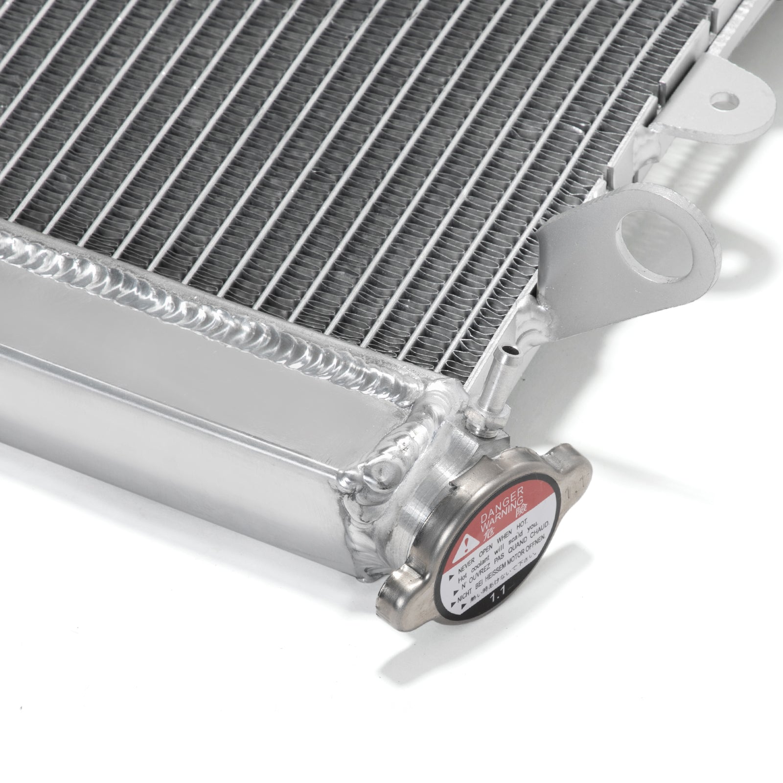 thumbnail image 2 of Tarazon Aluminum Radiator For KTM Duke 690 (2013-2019) – OE 76035010000 – Polished 2 of 2