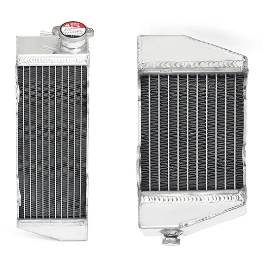 Aluminum Radiator For KTM 125/200/250/300 SX/XC/MXC (2008-2016) – Mirror Polish, Leak Tested – KM024