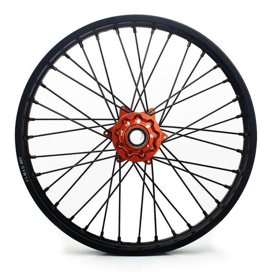 For KTM 125-450 SX SXF XC XCF 2012-2014 Front Rear Spoke Wheel Rim Hub Set