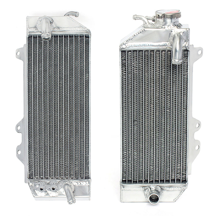 For Kawasaki KX250F 2006-2016 Aluminum Engine Water Cooling Radiators ...