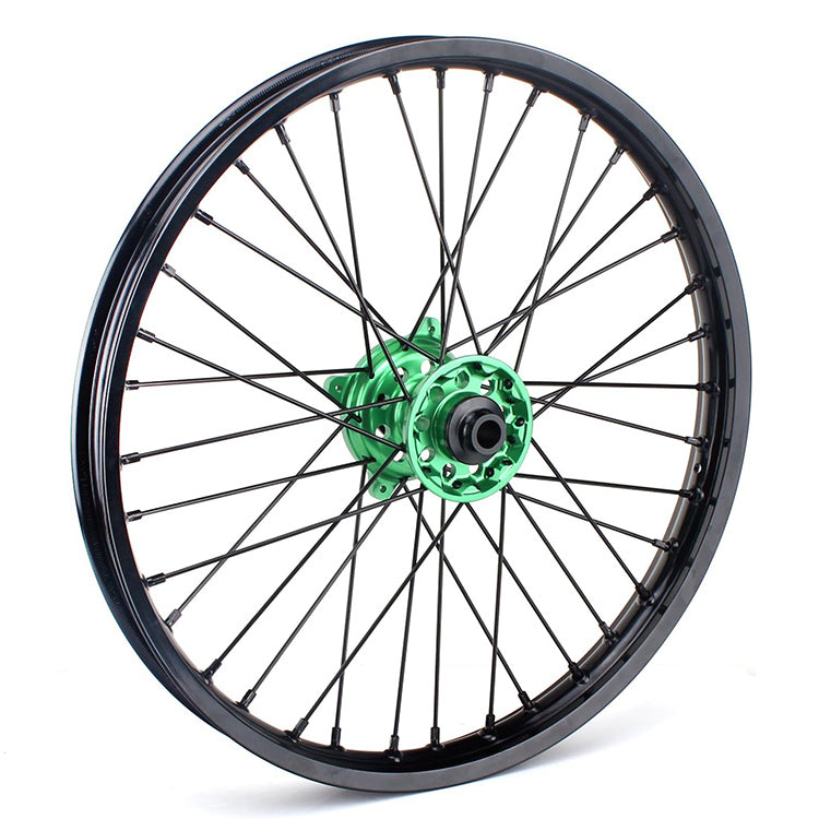 For Kawasaki KX250F KX450F 2006-2018 / KX125 2006-2013 / KX250 2006-2013 2019-2020 Front Rear Spoke Wheel Rim Hub Set