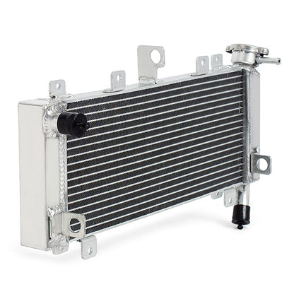 For Kawasaki Ninja 650 / Z650 / Z650 ABS 2017-2024 Aluminum Water Cooler Radiator 39061-0724 39061-0727