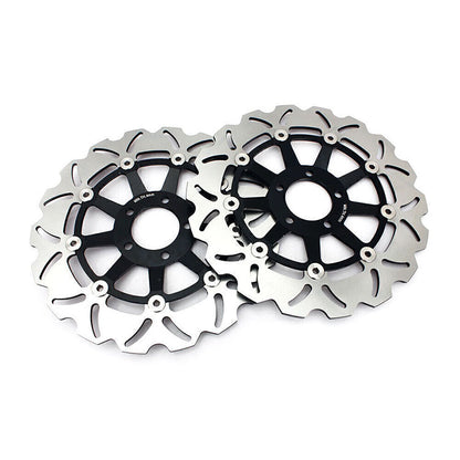 For Kawasaki ZR1100 Zephyr 1100 2002-2005 / ZR1100RS Zephyr 1100RS 1996-1999 2002 2pcs Front Brake Disc Rotors