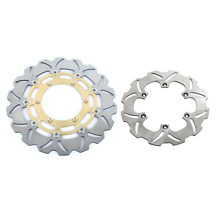 For Suzuki DRZ400SM SuperMotard 2005-UP Front Rear Brake Disc Rotors