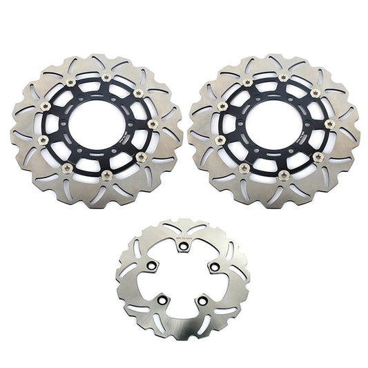 For Suzuki GSXR600 2008-UP / GSXR750 2008-2017 / GSXR1000 2009-2015 / GSXR1000 ABS 2015-2016 Front Rear Brake Disc Rotors