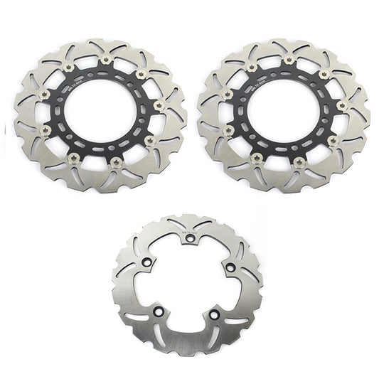 For Suzuki SV650 ABS 2007-2021 / SV650S ABS 2007-2012 /  Gladius 650 (ABS) 2009-2017 Front Rear Brake Disc Rotors