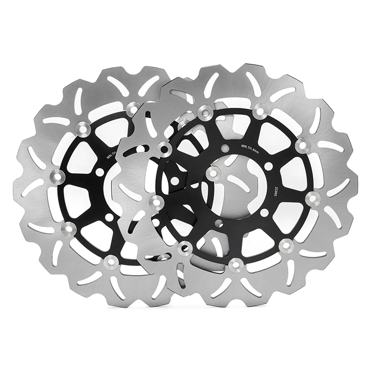 For Triumph Street Triple 675 675R 2013-2016 / Street Triple 765R 765RS 2017-and up / Street Triple 675RX 2015-2016 2pcs Front Brake Disc Rotors