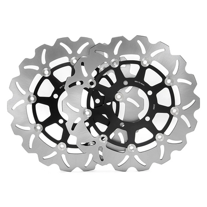 For Triumph Street Triple 675 675R 2013-2016 / Street Triple 765R 765RS 2017-and up / Street Triple 675RX 2015-2016 2pcs Front Brake Disc Rotors