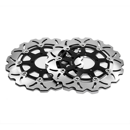 For Triumph Thruxton 1200 2016-and up 2pcs Front Brake Disc Rotors