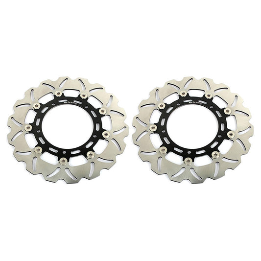 For Yamaha FZ8 Fazer 8 FZ8N FZ8S / ABS 2010-and up 2pcs Front Brake Disc Rotors