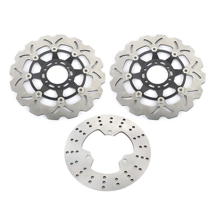 For Yamaha R1-Z250 1990-1996 / TZR250RS 1992-1996 / FZR250R 1989-end up / FZR250RR 1990 Front Rear Brake Disc Rotors