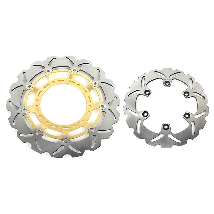 For Yamaha XT660X Supermoto 2004-and up Front Rear Brake Disc Rotors