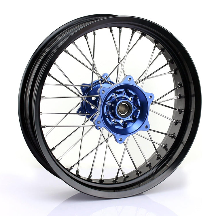 For Yamaha YZ250F / YZ450F 2014-2024 Front Rear Spoke Wheel Rim Hub Set