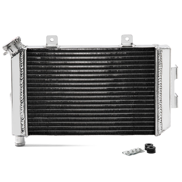 For CF MOTO 400 NK 2012-2025 650 NK/ 650 TK / 650 GT 2012-2025 26mm Core Polished Aluminum Radiator