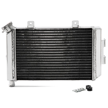 For CF MOTO 400 NK 2012-2025 650 NK/ 650 TK / 650 GT 2012-2025 26mm Core Polished Aluminum Radiator
