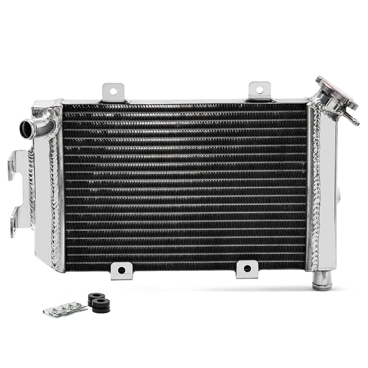 For CF MOTO 400 NK 2012-2025 650 NK/ 650 TK / 650 GT 2012-2025 26mm Core Polished Aluminum Radiator