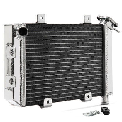 For CF MOTO 400 NK 2012-2025 650 NK/ 650 TK / 650 GT 2012-2025 26mm Core Polished Aluminum Radiator