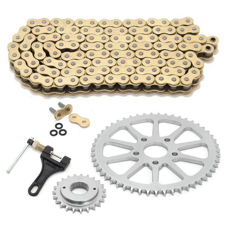 For Harley Davidson Softail 1989-1999 Chain Drive Sprocket Conversion Kit