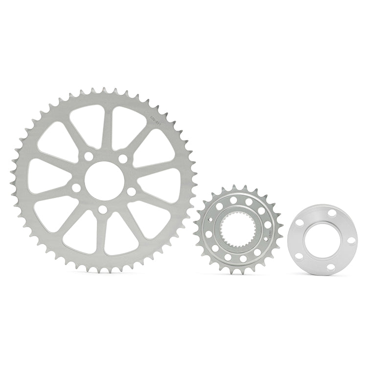 For Harley Dyna FXD Super Glide / FXDWG Wide Glide 2006-2017 / Softail 2008-up / Dyna 2018-up Sprocket Conversion Kit & Chain