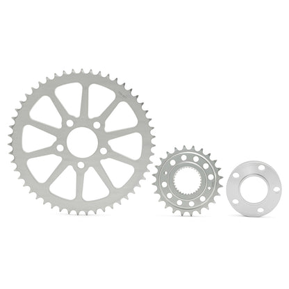 For Harley Dyna FXD Super Glide / FXDWG Wide Glide 2006-2017 / Softail 2008-up / Dyna 2018-up Sprocket Conversion Kit & Chain