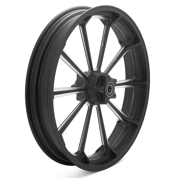 For Harley Davidson Dyna Street Bob / Low Rider / Wide Glide / Super Glide 2008-2017 With ABS Bearing 21x3.5 Tubeless Front Wheel Rim