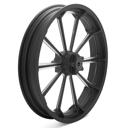 For Harley Davidson Dyna Street Bob / Low Rider / Wide Glide / Super Glide 2008-2017 With ABS Bearing 21x3.5 Tubeless Front Wheel Rim