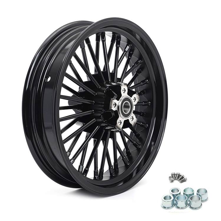 For Harley Dyna Super Glide Low Rider Wide Glide Fat Bob Street Bob Switchback Front Rear Dual Disc Fat Spoke Wheel