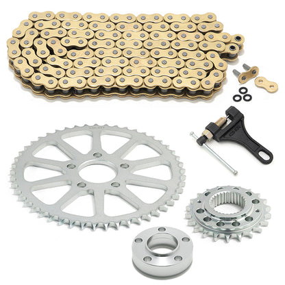 For Harley Davidson Softail / Dyna 2018-up Chain Drive Sprocket Conversion Kit