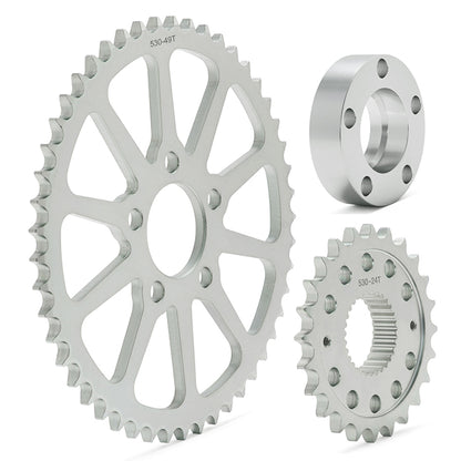 For Harley Davidson Softail / Dyna 2018-up Chain Drive Sprocket Conversion Kit