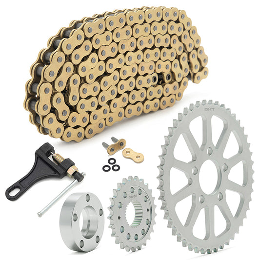 For Harley Davidson Softail / Dyna 2018-up Chain Drive Sprocket Conversion Kit