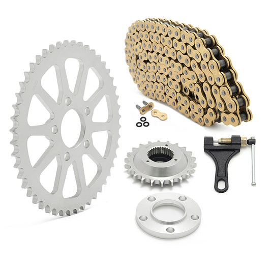 For Harley Sportster 2000-Up Chain Drive Sprocket Conversion Kit