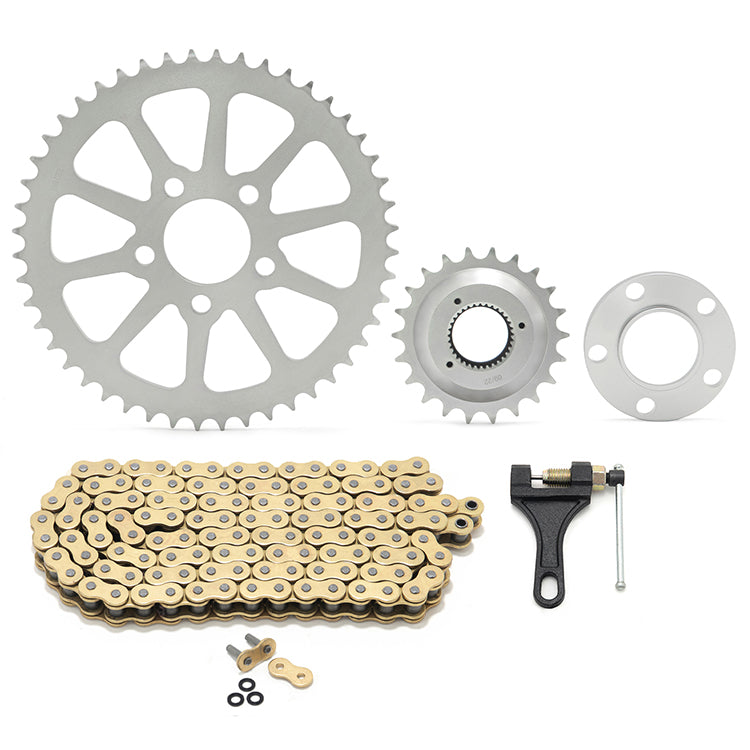 For Harley Sportster 2000-Up Chain Drive Sprocket Conversion Kit
