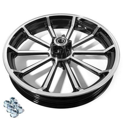 For Harley Touring 1984-2008 Electra Glide / Road King / Road Glide / Street Glide 21x3.5 Front Wheel Rim Hub
