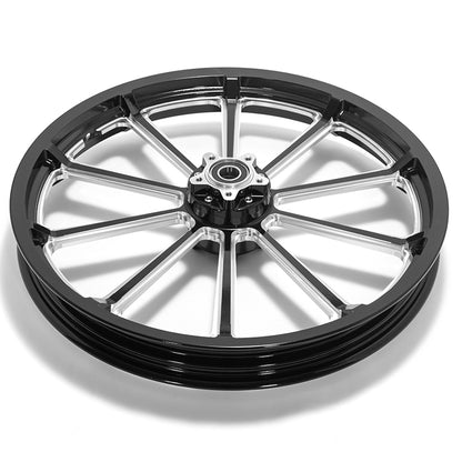 21×2.15 Aluminum Front Wheel Rim Hub for Harley Davidson Iron XL883N / 1200N 2008-UP