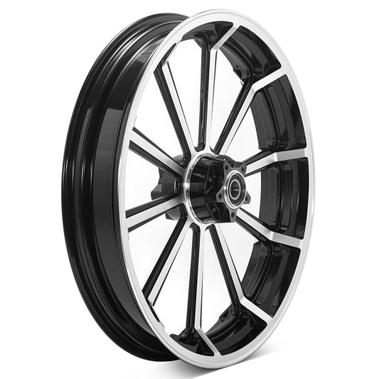 For Harley Davidson Dyna Street Bob / Low Rider / Wide Glide / Super Glide 2008-2017 With ABS Bearing 21x3.5 Tubeless Front Wheel Rim