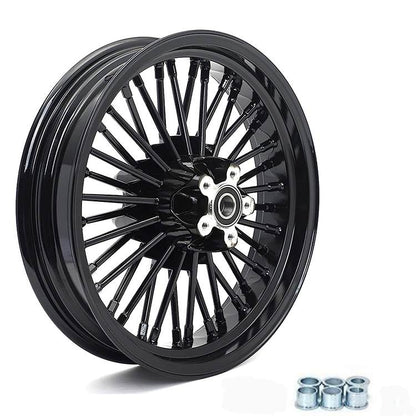 For Harley Touring Electra Glide / Road King / Road Glide / Street Glide 1984-2008 Front Rear Dual Disc Fat Spoke Wheel