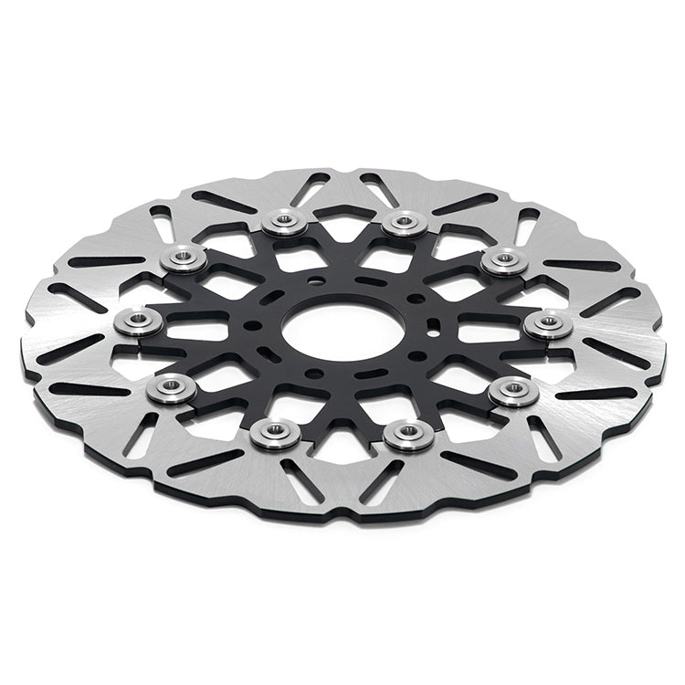 For Harley FLSTSB Softail Cross Bones / FXCWC Rocker C 2008-2011 / FLSTi Fat Boy 2007 11.5" Front Rear Brake Disc Rotors