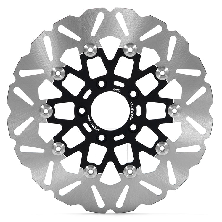 For Harley Trike FLHTCUTG Tri Glide Ultra Classic 2009-2013 / FLHXXX Street Glide 2010-2011 2pcs 11.8" Front Brake Disc Rotors