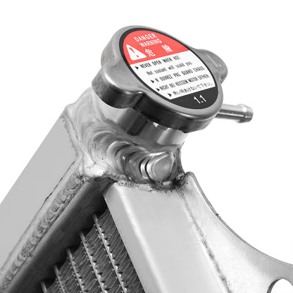 For Honda CB150-250 2003-2017 24MM Aluminum Water Cooling Radiator