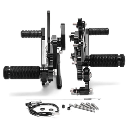 For Honda CBR 600RR 2007-2008 / 2013-2023 Rear Set Adjustable Rearsets Footpegs