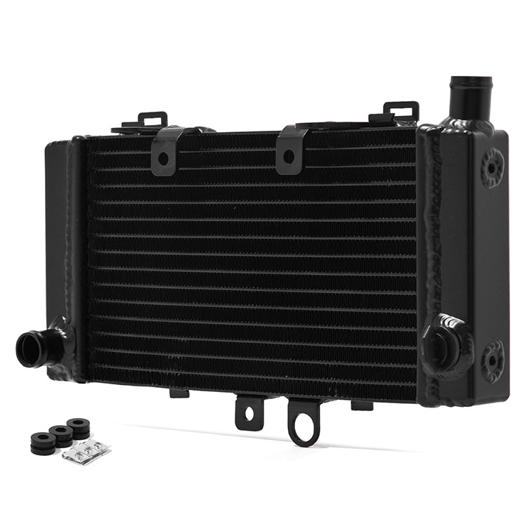 For Honda Hornet 250 1996-2007 Black TIG-Welded Aluminum Water Cooling Radiator