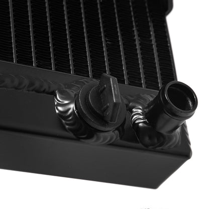 For Honda VTR 250 1998-2008 Black TIG-Welded Aluminum Water Cooling Radiator