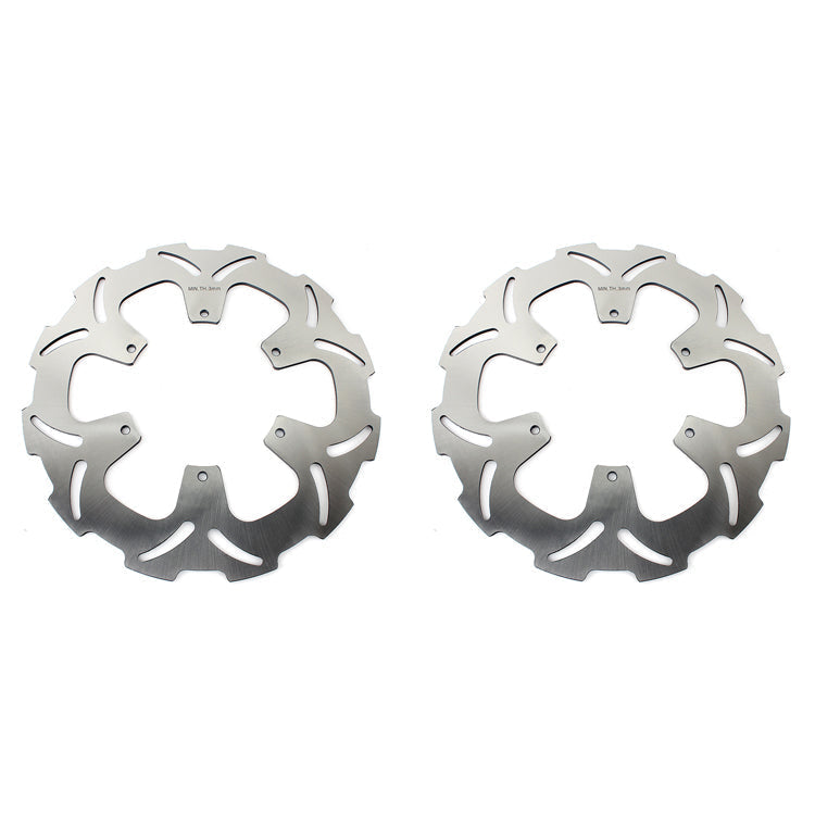For KTM 990 Adventure R 2008-2012 / 990 Adventure S / 950 Super Enduro R 2006-2008 Returned 2pcs Front Brake Disc Rotors