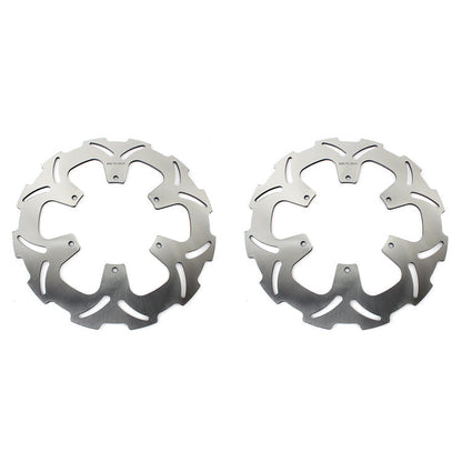 For KTM 990 Adventure R 2008-2012 / 990 Adventure S / 950 Super Enduro R 2006-2008 Returned 2pcs Front Brake Disc Rotors