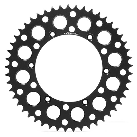 For Kawasaki KX250 1992-2005 / KX250F 2006-2017 / KX450 2019-2020 / KX450F 2006-2018 49T Aluminum Rear Sprocket