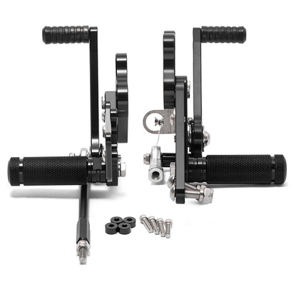 For Kawasaki Ninja 300 / Ninja 250 / Z300 / Z250 2013-2017 Rear Set Adjustable Rearsets Footpegs