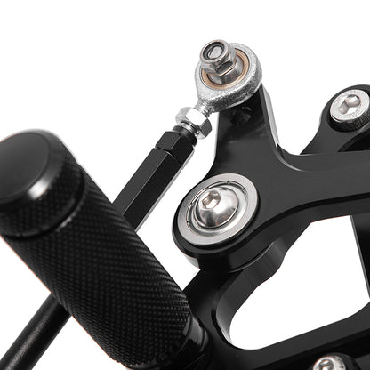 For Kawasaki Ninja 300 / Ninja 250 / Z300 / Z250 2013-2017 Rear Set Adjustable Rearsets Footpegs