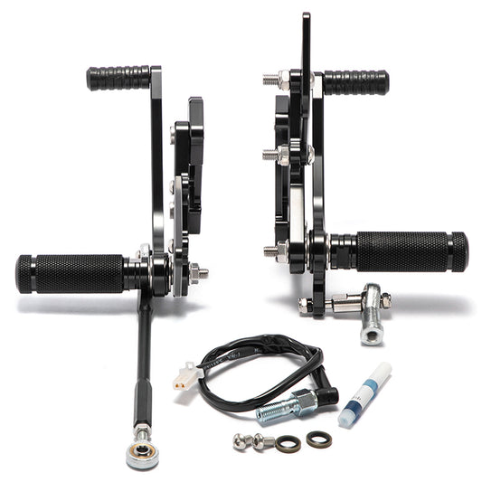 For Kawasaki Ninja ZX-6R 1999-2002 Rear Set Adjustable Footpegs
