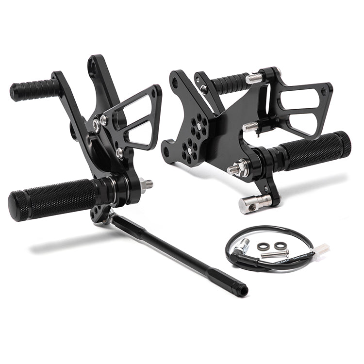 For Kawasaki ZX-6R 2005-2008 Rear Set Adjustable Rearsets Footpegs